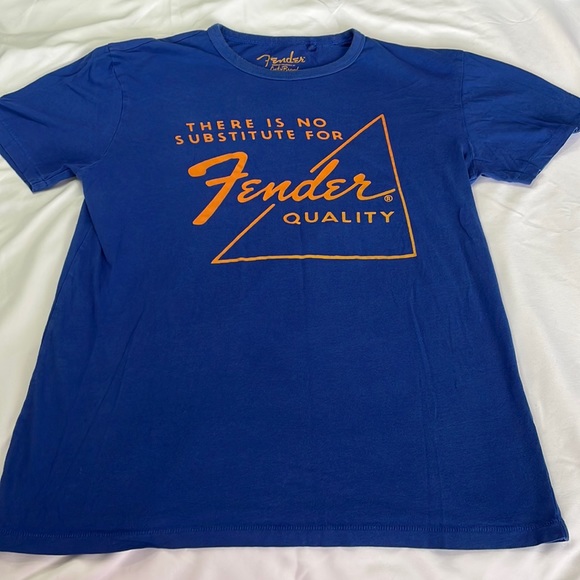 Fender Tops - Fender x Lucky Brand - Front & Back Printed Tee - EUC - S